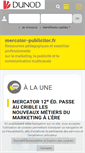 Mobile Screenshot of mercator-publicitor.fr