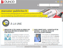 Tablet Screenshot of mercator-publicitor.fr